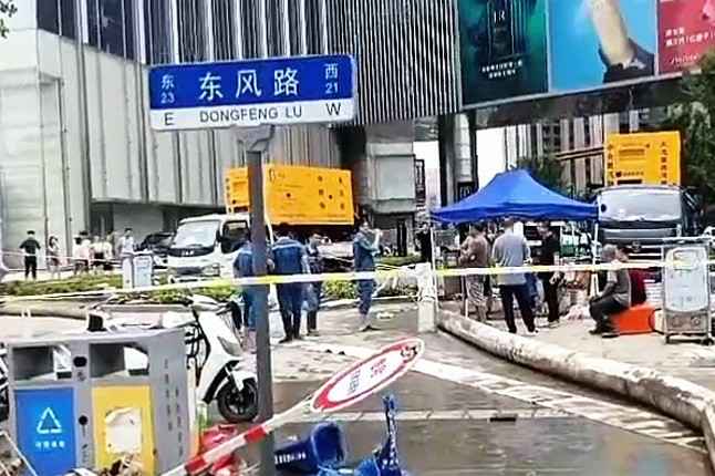 开云网页版网站在线-开云(中国)排涝突击队在排涝现场